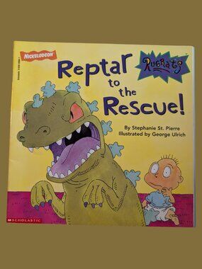 10/$25 Vintage 1998 Rugrats Reptar to the Rescue